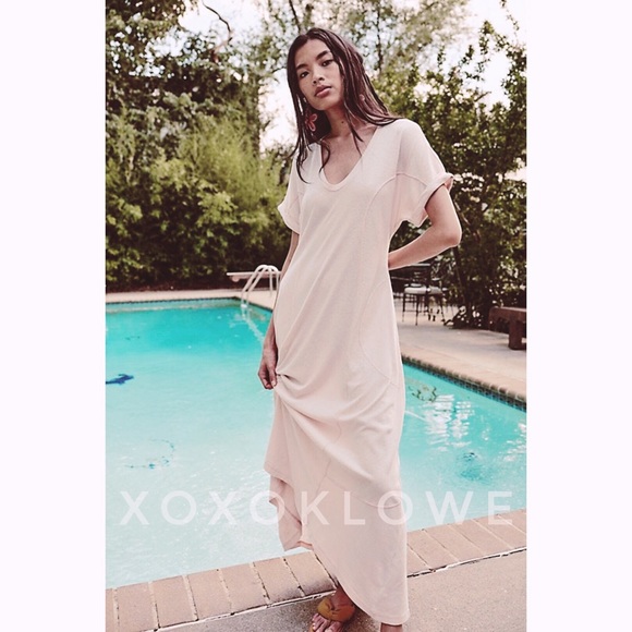 Free People Dresses & Skirts - Free People Beach Meadow Tee Dress